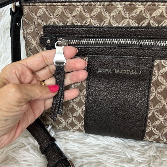 Dana Buchman Brown Crossbody - Picture 3 of 8